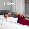 Kolbs Side Wedge Pillow for Sleeping Stylish Jacquard Design for After Surgery, Foam Wedge Pillow | Pregnancy Wedge | Side Sleeper - 3 of 4