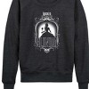 Women's - Wicked - Glinda Silhouette Lightweight French Terry Wide Neck Long Sleeve Shirt - 2 of 4