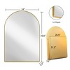 Chery Life 24x36 Inch Arched Recessed Medicine Cabinet, Metal Framed Bathroom - 3 of 4