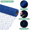 Unique Bargains Jacquard Net Mesh Flower Gift Wrapping Paper 180"x19.7" 1 Pc - 2 of 4