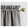 Sun Zero Blackout Kenneth Energy Saving Rod Pocket Curtain Panel - 2 of 4