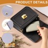 Unique Bargains Multi Slots Front Pocket Coin Credit ID Card Holder PU Leather Wallet - 4 of 4