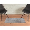 HomeRoots 2' X 3' Taupe Silver And Tan Abstract Power Loom Area Rug - 2 of 4