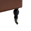 NicBex 28.5" Bench Rectangle Ottoman with Padded Seat Cushion for Bedroom, Living Space, Gray - 2 of 4