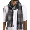 Alpine Swiss Mens Plaid Scarf Softer Than Cashmere Scarves Winter Shawl - 3 of 4