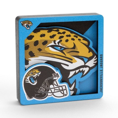 NFL Jacksonville Jaguars 3D Logo Series Magnet