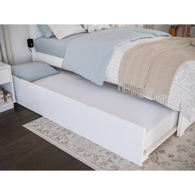 AFI Furnishings Urban Trundle Bed Twin White