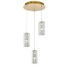Elegant Lighting Aston 16 inch LED Pendant in Satin Gold - 4 of 4