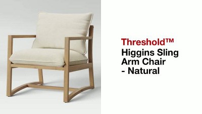 Higgins sling arm chair natural new arrivals