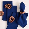 Design Imports Cotton Napkin Set/4, Nautical Blue - 3 of 3