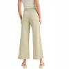 Women's Washed Cotton Button Detail Pants - MIOU MUSE - 2 of 4