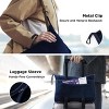 Travel Blanket Airplane Compact with Storage Bag Packable Blanket with Eye Mask Lightweight 3-in-1 Travel Essentials  Functioned as Pillow - 3 of 4