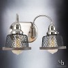 Urban Ambiance Luxury Vintage Bathroom Vanity Light,  8.375"H x 15"W,  Brushed Nickel Finish, UHP2720 - 3 of 4