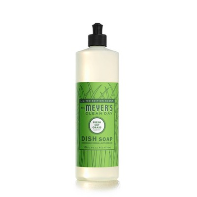 Mrs. Meyer's Clean Day Fresh Cut Grass Dish Soap - 16 fl oz