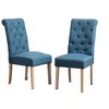 NicBex Dining Chairs Set of 2 Upholstered Chair Solid Wood Tufted Dining Chair with Solid Wood Frame for Kitchen - 2 of 4