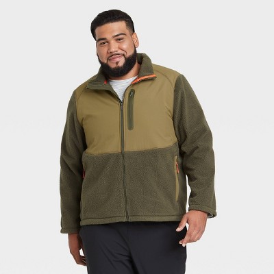 target fleece jacket men's