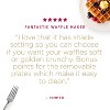 All-Clad Mechanical Belgian Waffle Maker with Removable Plates, 4 Slice - 2 of 4