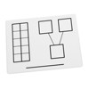 Didax® Write-On/Wipe-Off Ten-Frame Mats, Set of 10 - 2 of 4