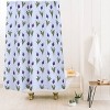 Deny Designs Evanjelina & Co Turkish Ebru Purple Tulip Shower Curtain - 2 of 3
