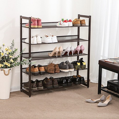 Stackable shoe rack target sale