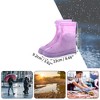 Unique Bargains Reusable Waterproof Shoe Covers Non-Slip for Men Women Easy to Clean Portable 1 Pair - 2 of 4