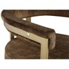 Meridian Furniture Marcello Brown Velvet Dining Chair (Set of 2) - 4 of 4