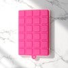 Unique Bargains Ice Mould 24-Cavity Square Ice Tray with Lid Hand Wash Only Silicone 7.28"x4.53"x1.18" 1 Pc - 2 of 3