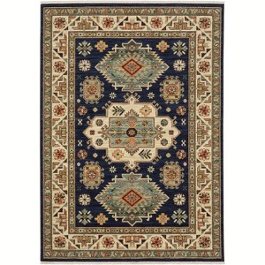 Oriental Weavers Lilihan 532B6 Navy/ Multi Indoor Area Rug - 3'3" x 5' - 1 of 1