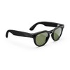 Ray-Ban Meta Headliner Glasses - Shiny Black Frames, Polarized Green Lenses - 3 of 4