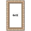 PosterPalooza | 6x12 Modern Bamboo Picture Frame, UV Acrylic, 5 Finishes - 2 of 4