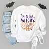 Simply Sage Market Women's Graphic Sweatshirt Kinda Witchy Before Coffee - 3 of 4