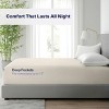 Kickoff 300 Thread Count 100% Organic Bamboo Viscose Fitted Sheet Only, Extra Deep Pocket, Cooling & Breathable, Double Stitching, Bedding Sheet - 4 of 4