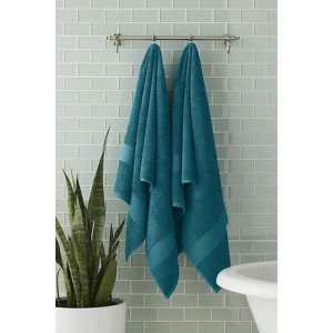BrylaneHome BH Studio 2 Piece Bath Towel Set - 1 of 4