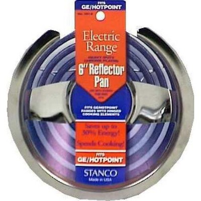 Stanco 501-6 "Electric Range" Reflector Pan 6"