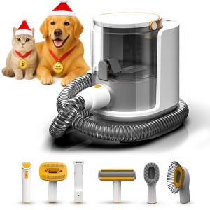 Decksplore Dog Grooming Vacuum, Dog Grooming with Pet Clippers Low Noise Home Cleaning Tool in 1 - 1 of 4