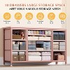 10-Drawer Dresser & TV Stand with Power Outlet, Bedroom Storage with Metal Frame for 55'' TV, Entryway, Closet - 4 of 4
