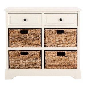 Bailey Storage Cabinet - White - Safavieh