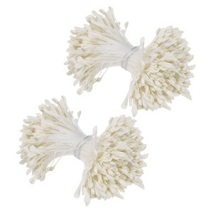 Unique Bargains Mini Floral Picks Artificial Flower Stamens 680 Pcs - 1 of 4