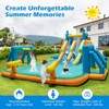 Infans Inflatable Water Slide w/ 2 Long Slides Pool Climbing Walls 950 W Blower - 3 of 4
