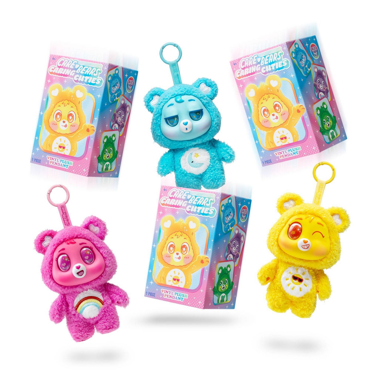 Детская мягкая игрушка Care Bears Surprise Reveal Caring Cuties Plush — фото 2