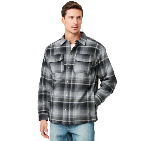 Free Country Mens Regular Fit Long Sleeve Fleece Jacket - Gray Large ...