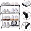 Stackable Small Shoe Rack, Entryway, Hallway and Closet Space Saving Storage and Organization - 2 of 4