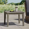 NicBex Outdoor End Table Modern Outdoor Side Table, Wood Patio End Table Small Table Outdoor Coffee Table for Backyard, Balcony, Porch - 4 of 4