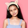 Unique Bargains Women's Cute Breathable Cartoon Cat Ears Headbands 7.09"x6.5" 1 Pc - 2 of 4