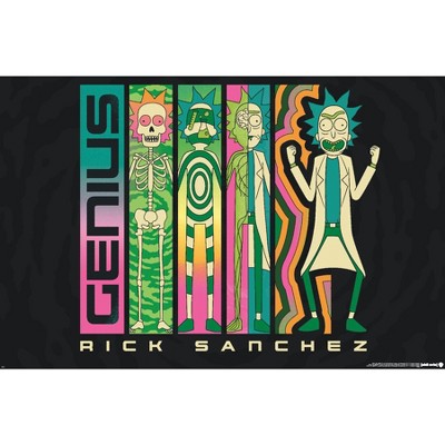Trends International Rick And Morty: Season 8 - Genius Unframed Wall Poster Prints