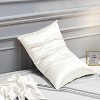 2 Pack Satin Pillowcases for Hair and Skin, Luxurious and Silky Pillow Cases with Envelope Closure - NTBAY - 3 of 4