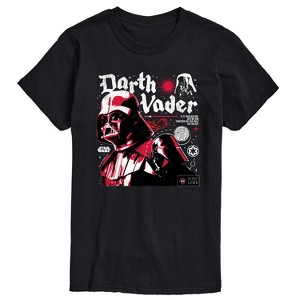 Men's - Star Wars - Darth Vader Zine Short Sleeve Graphic T-Shirt - 1 of 3