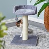 Two by Two Minneapolis - Gray Scratching Post Cat Furniture - 20.5 in. Tall - 2 of 4