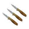Dura Culina® 3-Piece Christmas Holiday Paring Knife Set with Blade Guards, Great Gift Set! - 4 of 4
