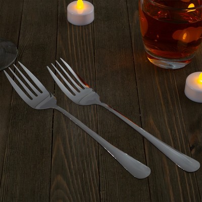 Cornucopia Brands Serving Forks, 2pk, Buffet & Banquet Classic Serving Utensils / Thanksgiving Turkey Serving